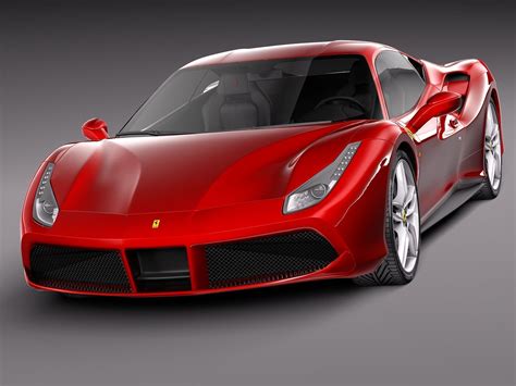 Ferrari 488 GTB 2016 3D model | CGTrader