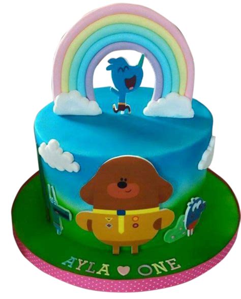 Hey Duggee cake