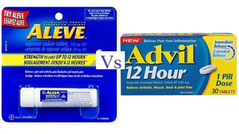 Aleve Vs Advil: 3 Differences Between Aleve And Advil » 2023