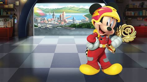 Mickey and the Roadster Racers (TV Series 2017- ) - Backdrops — The ...