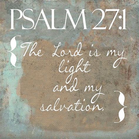 Psalm 27-1 Poster Print by Taylor Greene (12 x 12) - Walmart.com ...