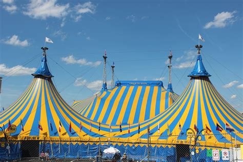 Cirque Du Soleil tent closer up, Nat'l Harbor, MD