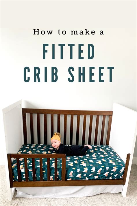 How to Make a Crib Sheet Tutorial // Sew a crib sheet - Kara Metta