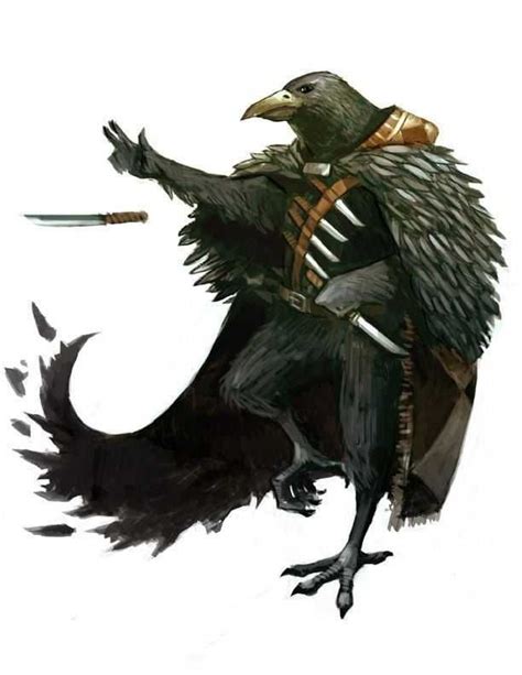 Dungeons & Dragons: Kenku (inspirational) - Imgur | Fantasy art warrior ...