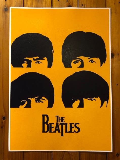 The Beatles Retro Vintage Classic Poster #3, Hobbies & Toys ...