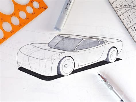 ArtStation - Drawing cars in perspective- 1