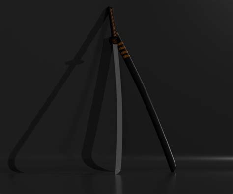 ArtStation - Katana 3d Game Ready Asset | Game Assets