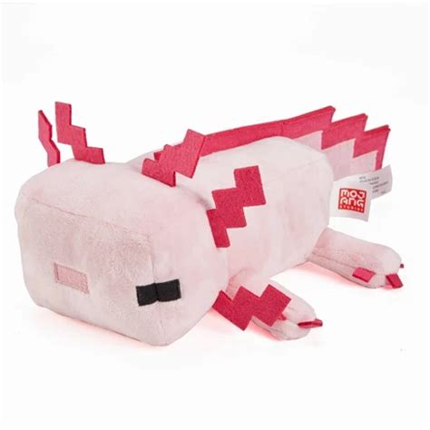 12" Minecraft Axolotl Plush Doll Game Soft Plushie Kids Stuffed Toy ...