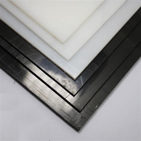 HDPE Sheet 3mm 4mm 5mm Thick Black White Polyethylene Engineering ...