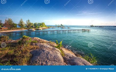 Panorama Beach and Rock Formation Photos at Berhala Island Kepulauan ...