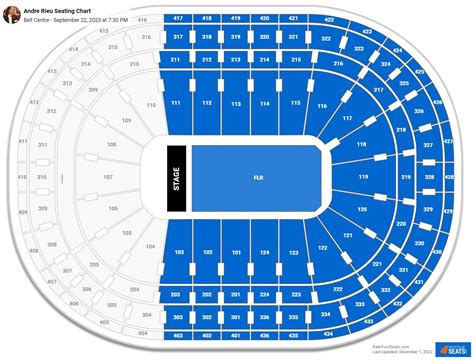 Bell Centre Concert Seating Chart - RateYourSeats.com