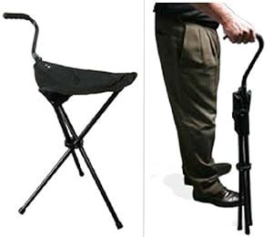 Amazon.com: Portable Walking Chair (Cane / Stool) from The Stadium ...