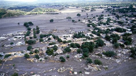 The second deadliest volcanic eruption of the 20th century