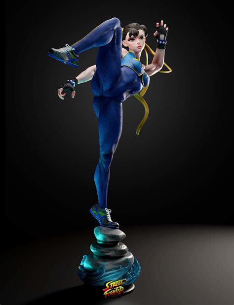 Chun-li Statue - ZBrushCentral