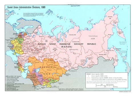 Soviet Rail Map