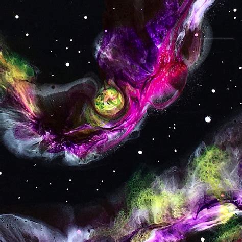 3D Celestial Art Space Art Veil Nebula Cosmic Art Abstract | Etsy