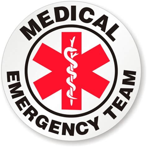 In case of medical emergency