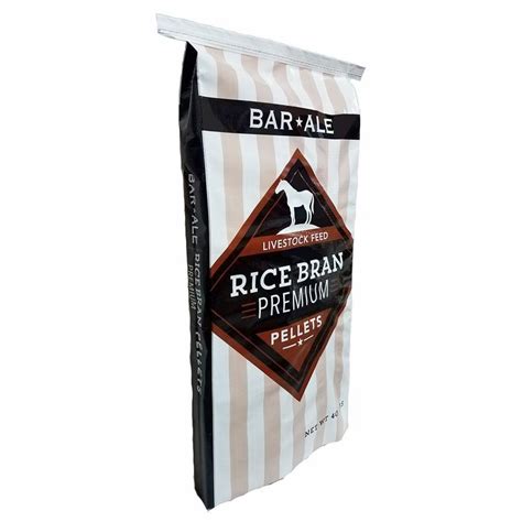 Rice Bran Pellets (Non-GMO) (Bar Ale) - Equine Nutrition Analysis ...