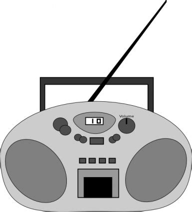 Download gratuito do Clipart Clipart de rádio | FreeImages