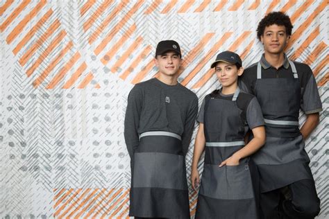 Hold Up — The New McDonald’s Uniforms Are Actually Really Trendy