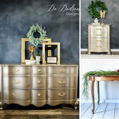 Gold Painted Furniture