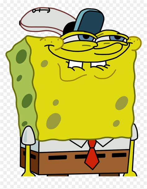 Spongebob Meme Face Png, Transparent Png - vhv