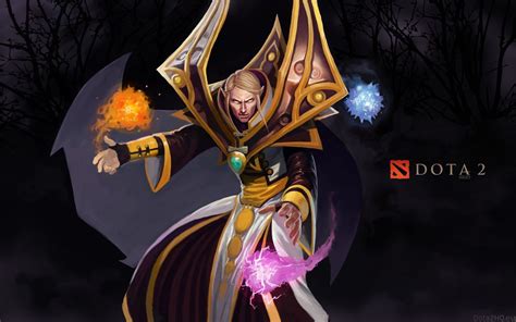 HD wallpaper: Invoker from Dota 2, carl, art, halloween, illustration ...