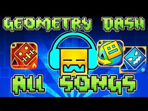 (89) Geometry Dash - ALL SONGS (1-21 + Meltdown + World + Subzero ...