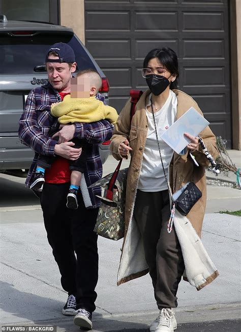 Macaulay Culkin and fiancee Brenda Song seen out for first time since ...