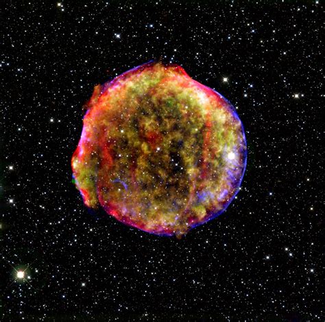 Tycho's Supernova Remnant | Earth Blog