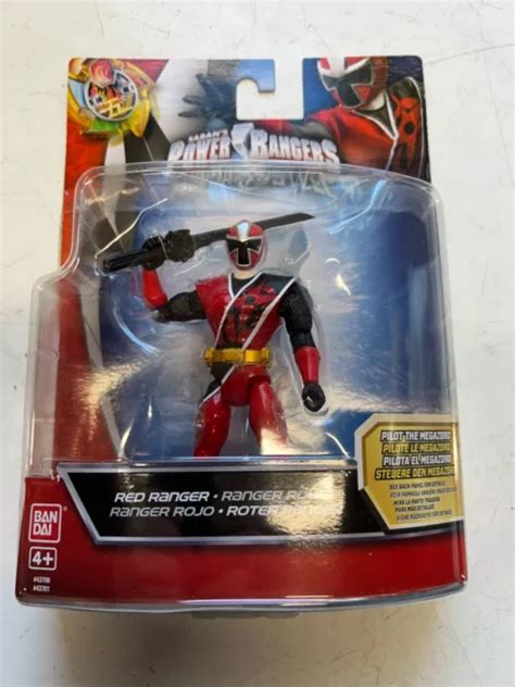 POWER RANGERS NINJA Steel Red Ranger action figure New Sealed £10.00 ...