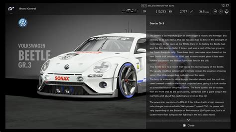 Gran Turismo Sport Car List By Class » MOBINOTE