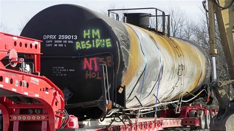 EPA chief visits Ohio town rocked by toxic train derailment ...