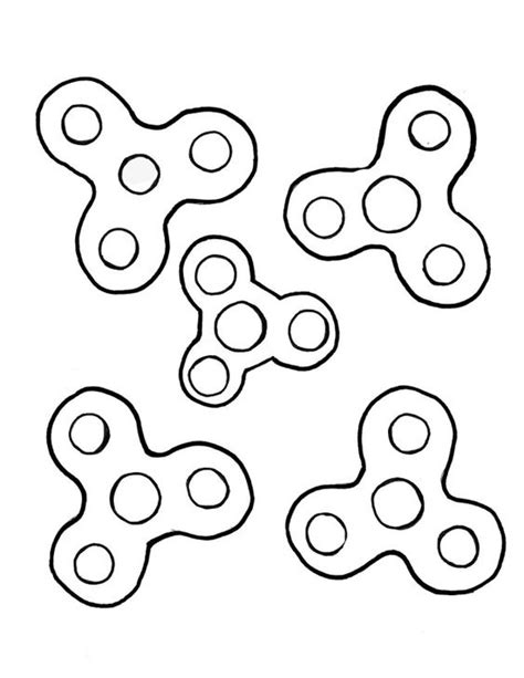 Fidget Spinner Coloring Pages - Best Coloring Pages For Kids