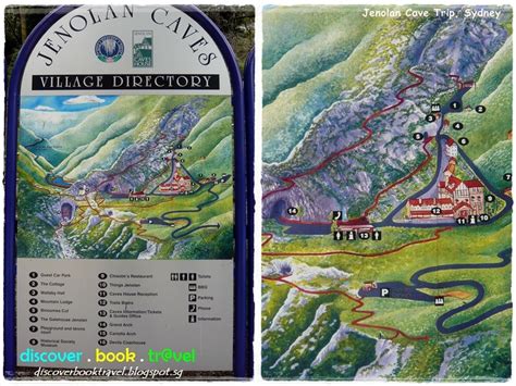 Jenolan Surface Village Map Jenolan Caves, Village Map, Book Set ...