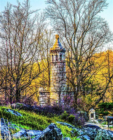 12th and 44th New York Monument at Little Round Top Photograph by ...