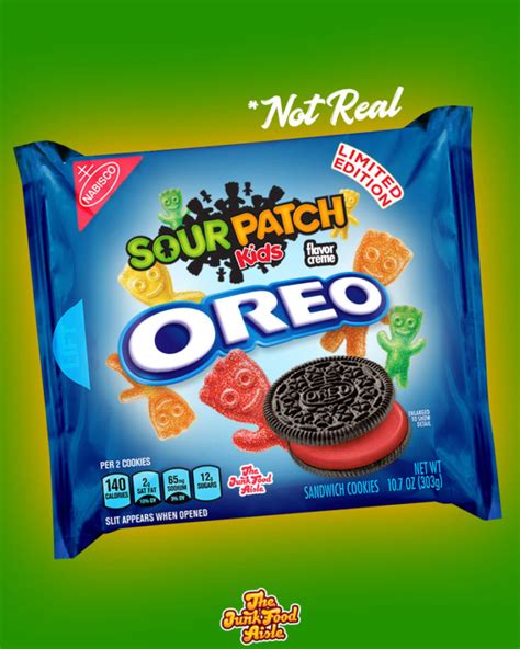 Sour Patch Kids Oreo Mockup - The Junk Food Aisle