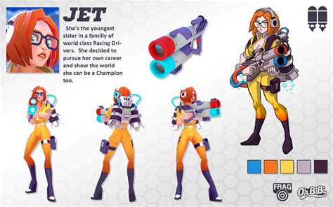 JET // Frag Pro Shooter Character, Oh BiBi Art on ArtStation at https ...