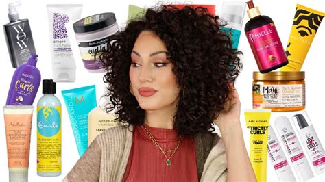 BEST CURLY HAIR STYLING PRODUCT COMBOS | The Glam Belle - YouTube