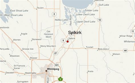 Selkirk Map