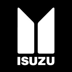 the logo for isuzu