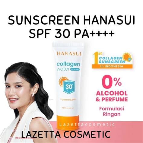 Jual Hanasui Sunscreen | Sunscreen Hanasui SPF 30 BPOM | Sunscreen ...