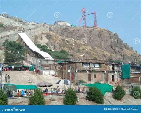 Pavagadh hill station stock image. Image of vacation - 206688523