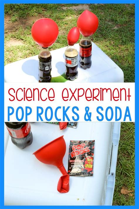 Soda and Pop Rocks Easy Science Experiments for Young Kids | Easy ...