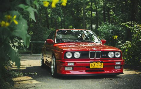 4k Wallpaper Bmw E30 M3 Red Car Tuning Wallpapersinsta Araba | Images ...