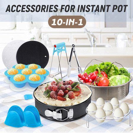 8/10Pcs Insta Pot Accessories Air Fryer Pressure Cooker Accessories for ...