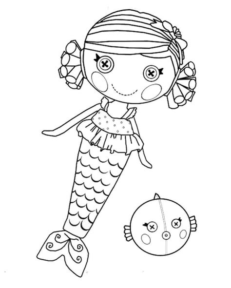 30 Stunning Mermaid Coloring Pages