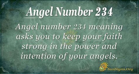 Angel Number 234 Meaning: Accepting Challenges - SunSigns.Org