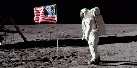 US flags planted by Apollo astronauts are colorless and falling apart ...