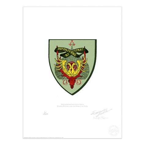 Durmstrang Institute Crest Limited Edition Art Print – Curiosa ...